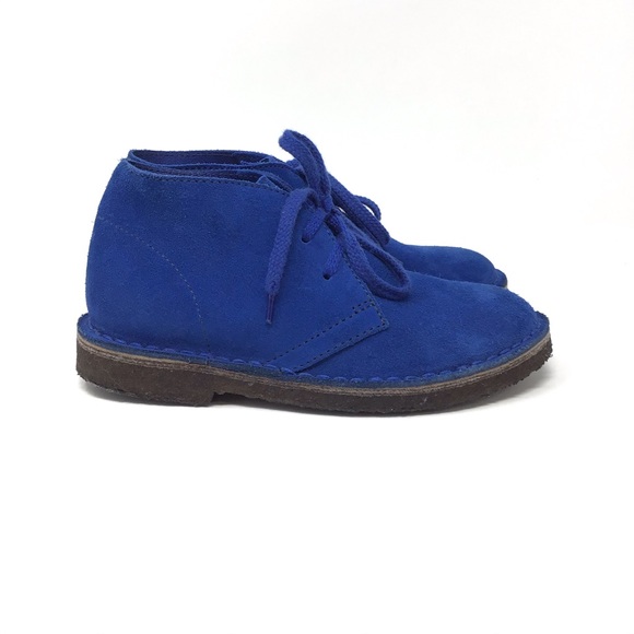 Crewcuts Other - J. Crew | Crewcuts MacAlister Blue Suede Boots